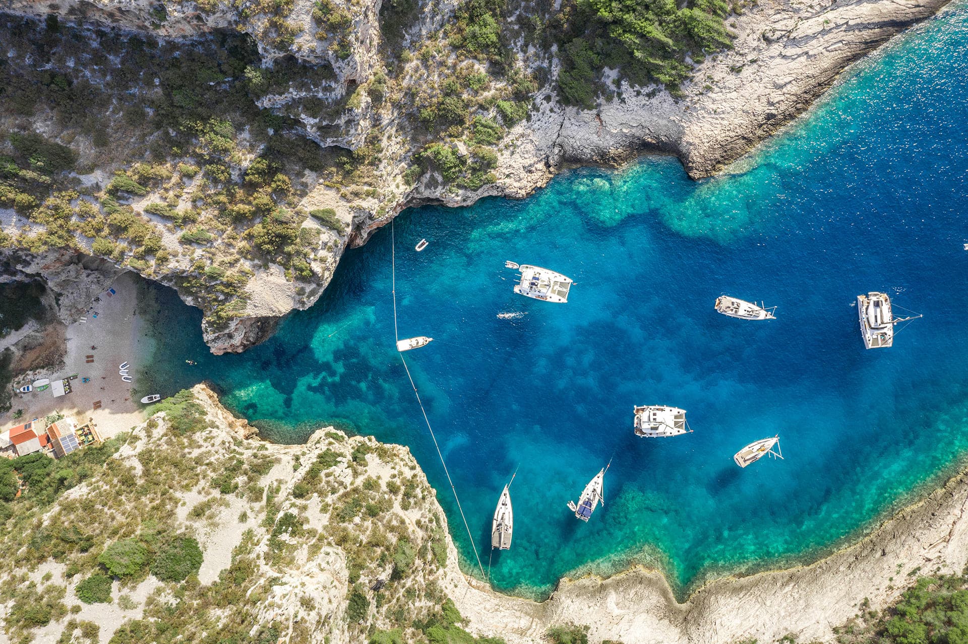 Hidden coves near Saint-Tropez